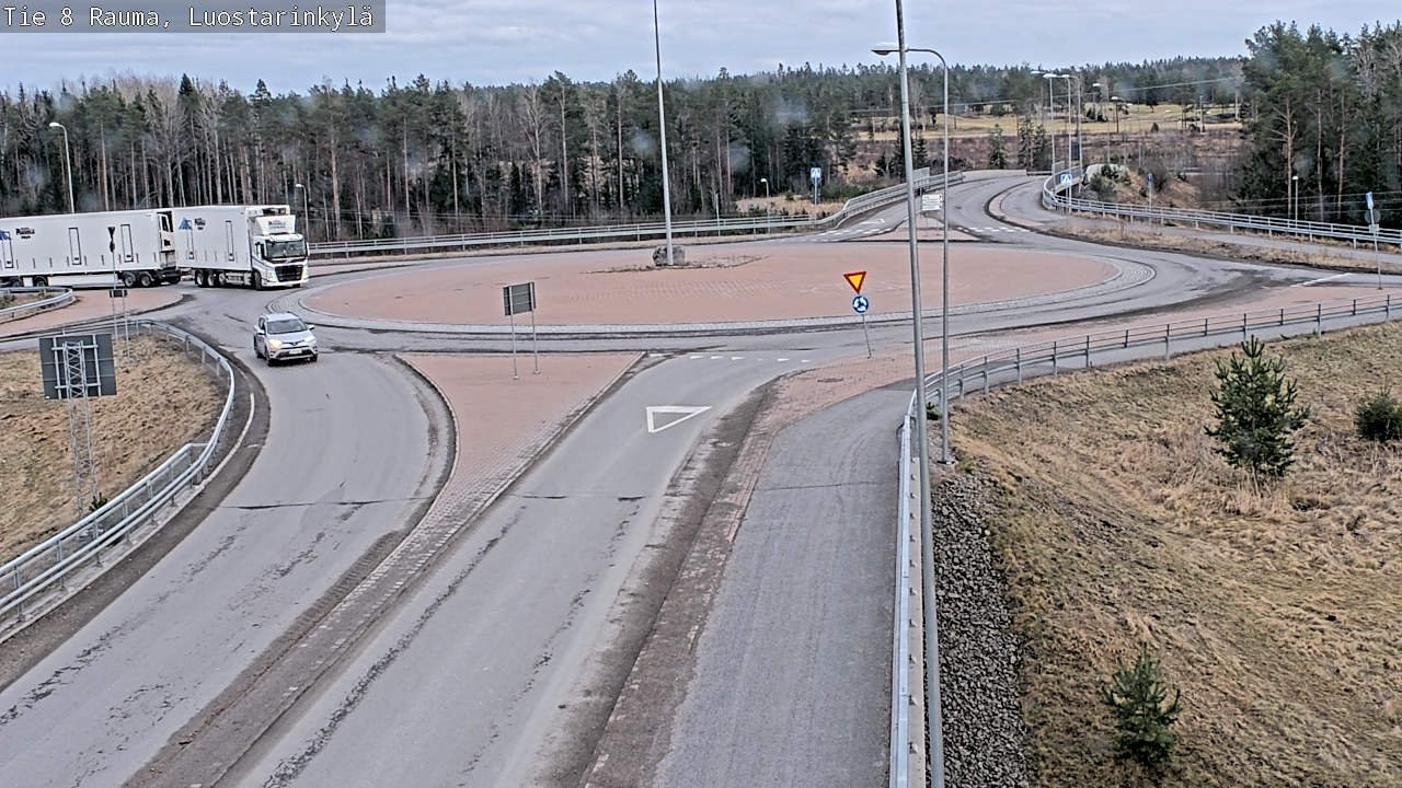 Kelikamerat Kuva Tie 8 Rauma, Luostarinkylä, Rauma, Satakunta