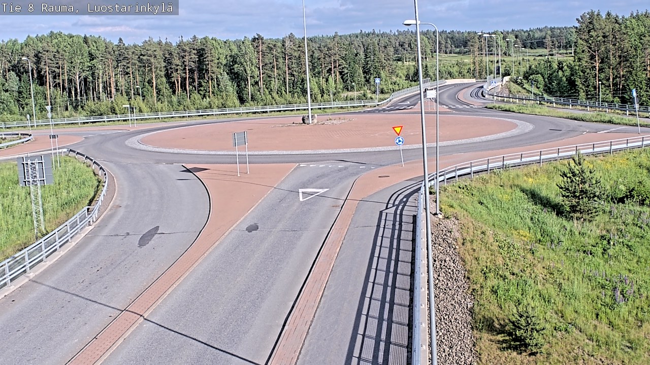 Kelikamerat Kuva Tie 8 Rauma, Luostarinkylä, Rauma, Satakunta