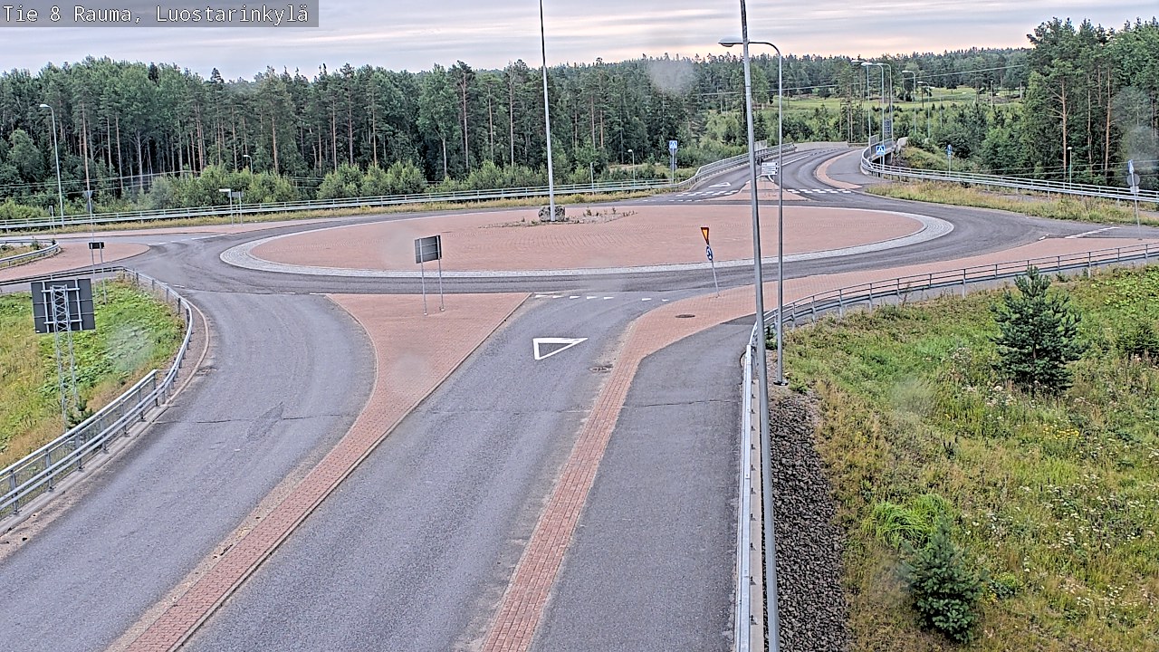 Weather Camera Image Road 8 Rauma, Luostarinkylä, Rauma, Satakunta