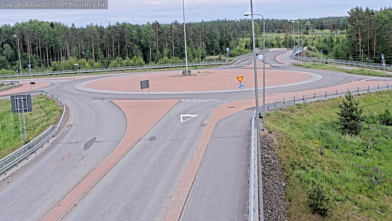 Kelikamerat Kuva Tie 8 Rauma, Luostarinkylä, Rauma, Satakunta