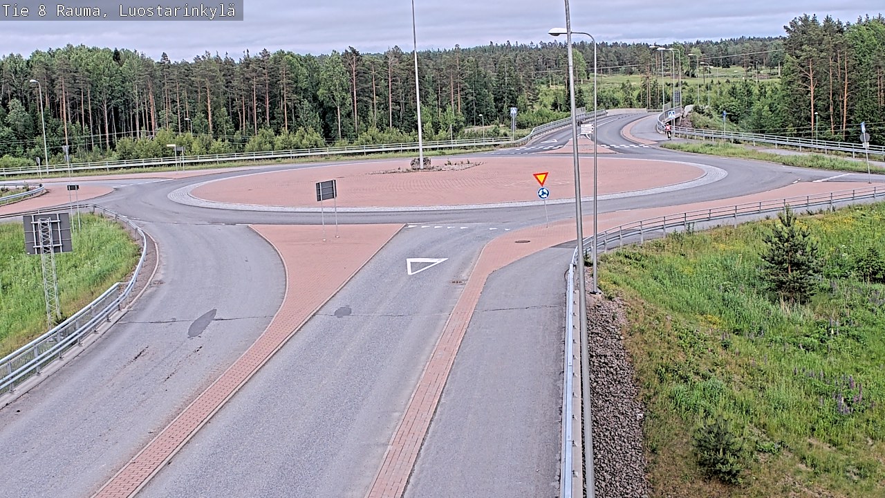 Kelikamerat Kuva Tie 8 Rauma, Luostarinkylä, Rauma, Satakunta