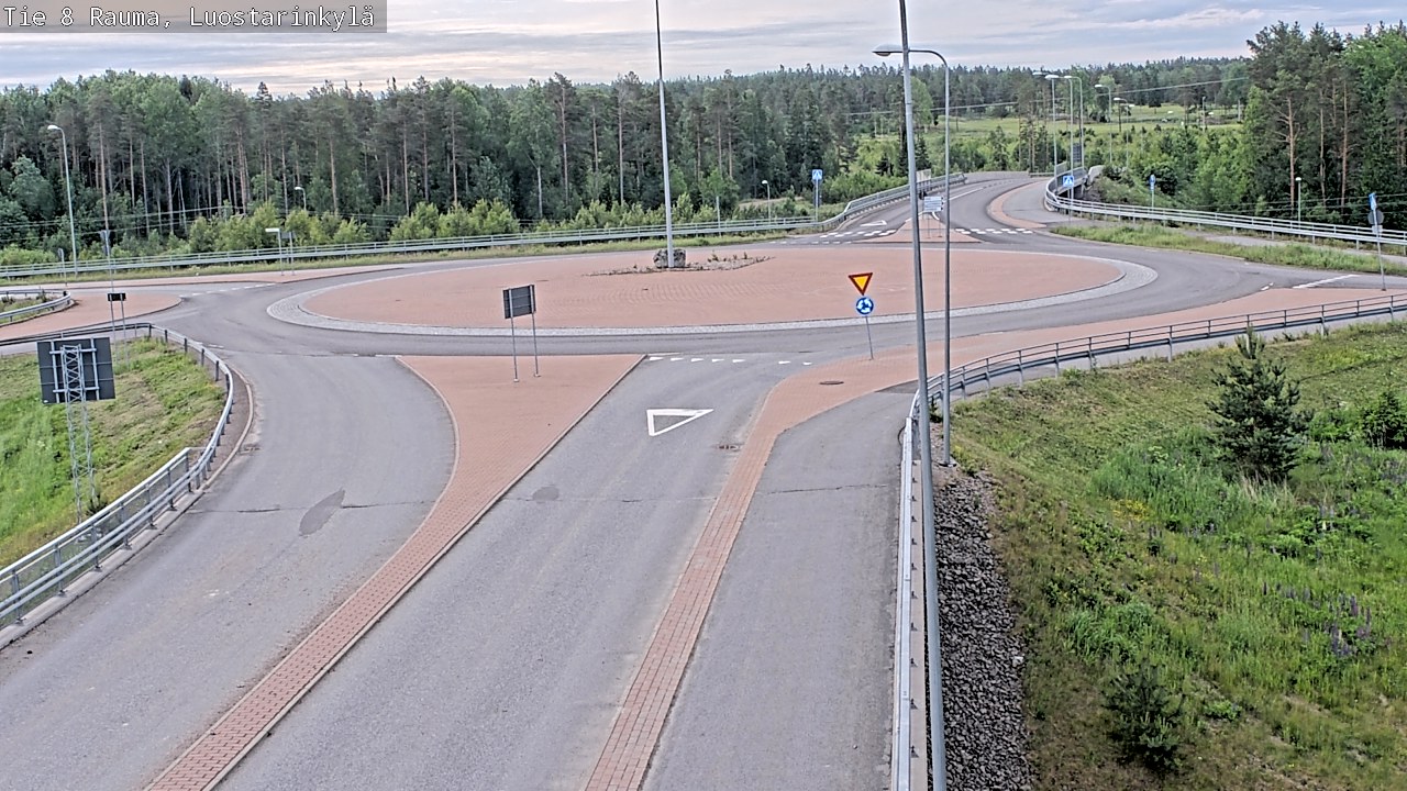 Kelikamerat Kuva Tie 8 Rauma, Luostarinkylä, Rauma, Satakunta