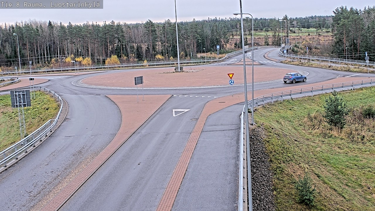 Kelikamerat Kuva Tie 8 Rauma, Luostarinkylä, Rauma, Satakunta