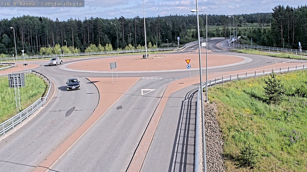 Kelikamerat Kuva Tie 8 Rauma, Luostarinkylä, Rauma, Satakunta