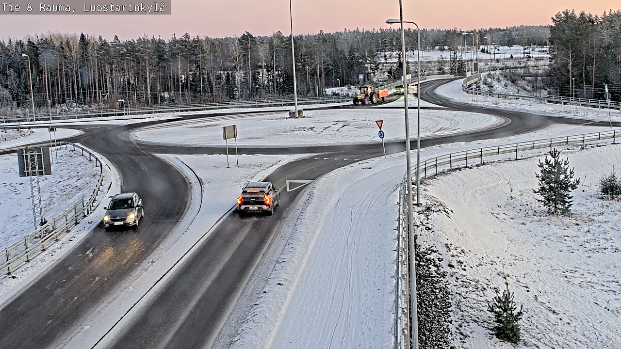Weather Camera Image Road 8 Rauma, Luostarinkylä, Rauma, Satakunta