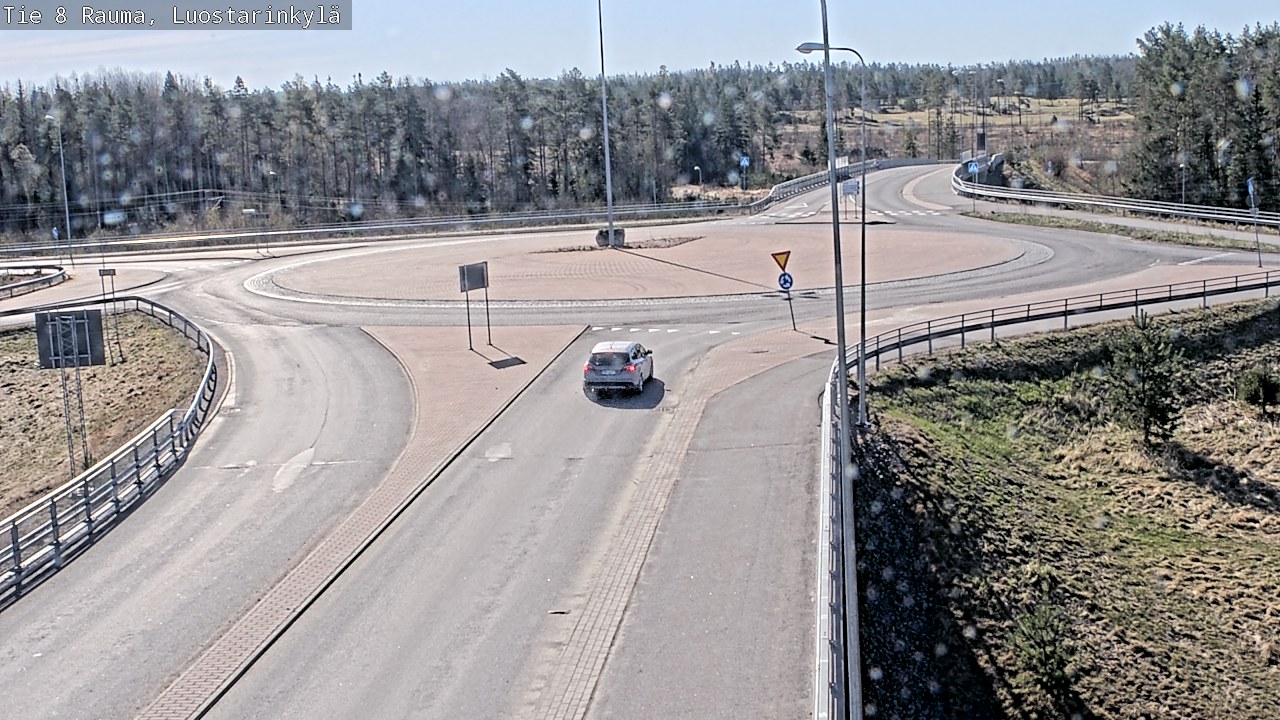 Kelikamerat Kuva Tie 8 Rauma, Luostarinkylä, Rauma, Satakunta