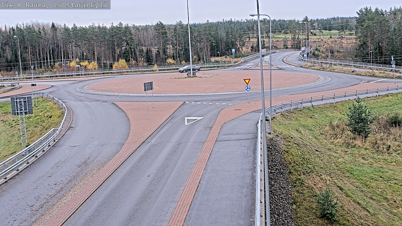 Kelikamerat Kuva Tie 8 Rauma, Luostarinkylä, Rauma, Satakunta