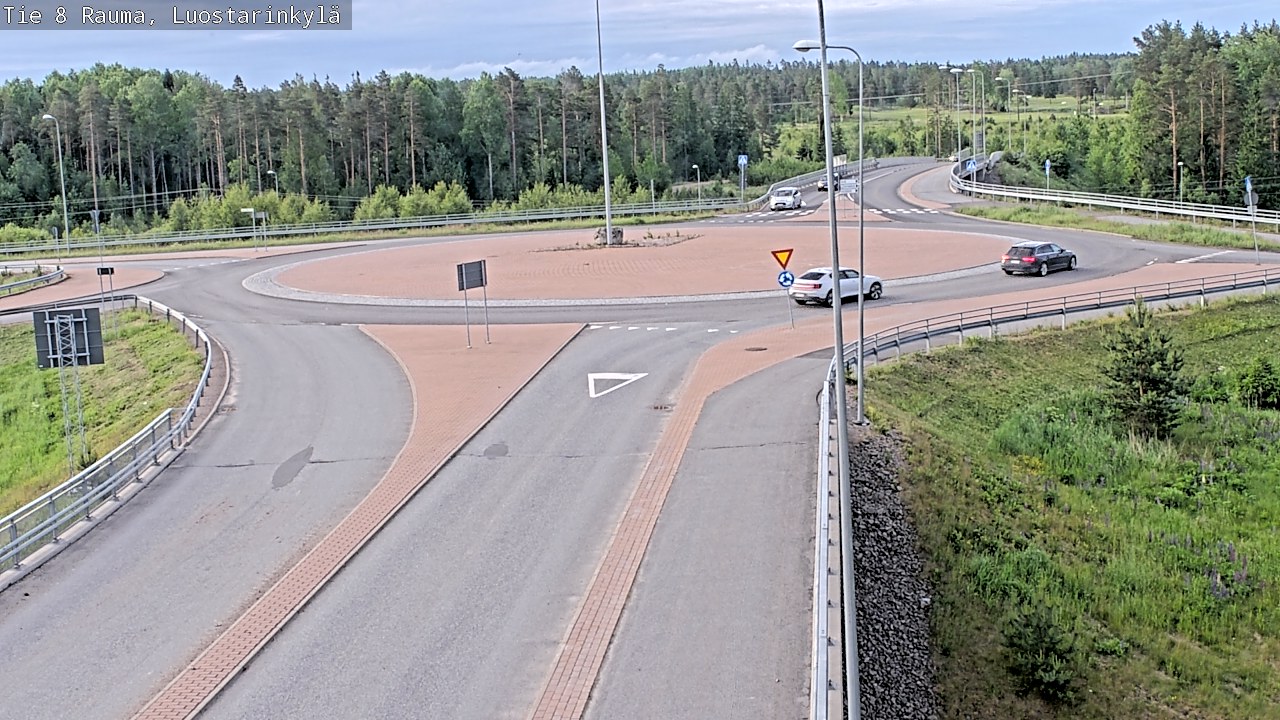 Kelikamerat Kuva Tie 8 Rauma, Luostarinkylä, Rauma, Satakunta
