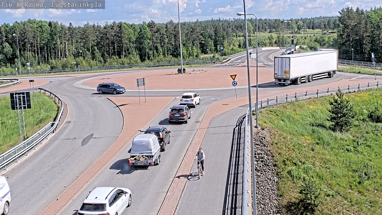 Kelikamerat Kuva Tie 8 Rauma, Luostarinkylä, Rauma, Satakunta