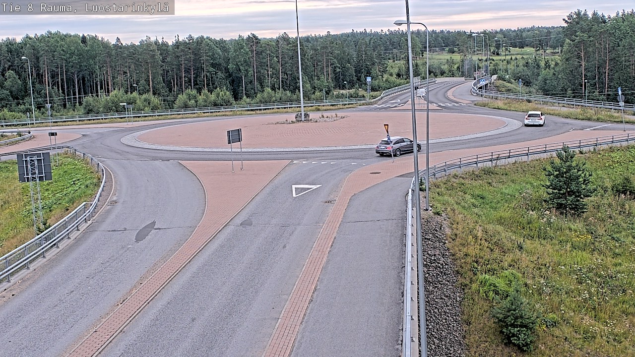 Weather Camera Image Road 8 Rauma, Luostarinkylä, Rauma, Satakunta