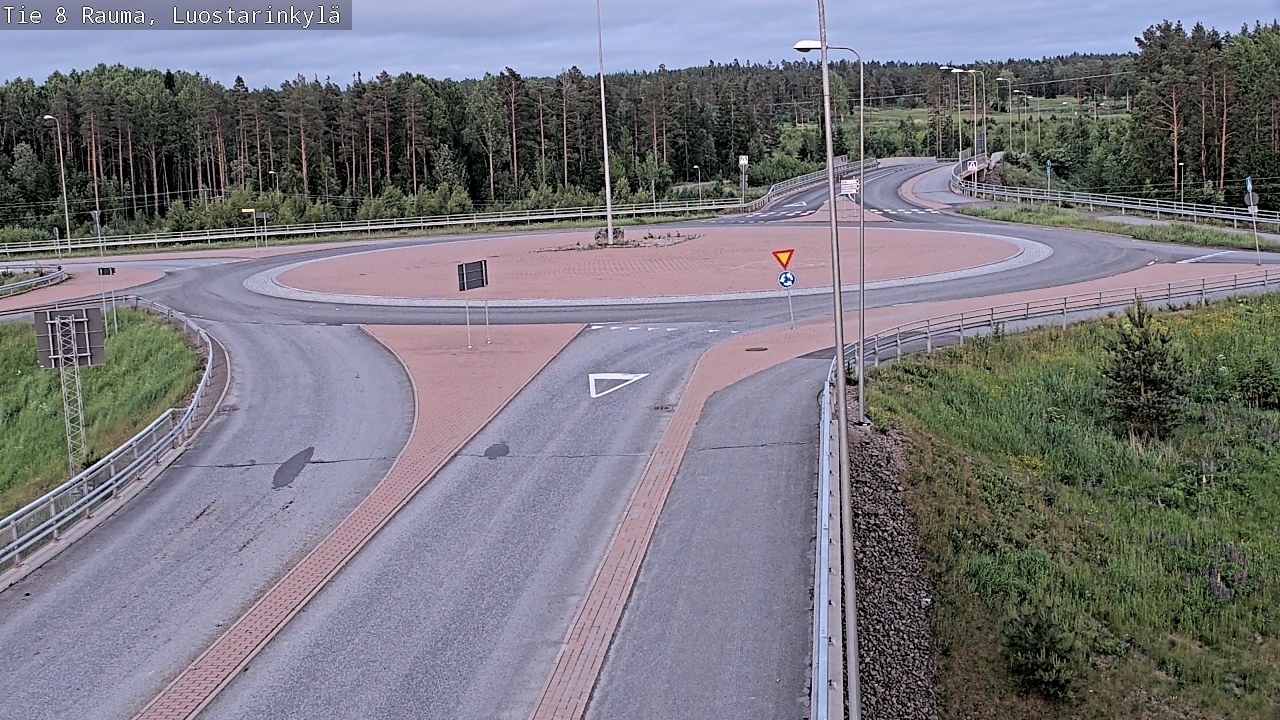 Kelikamerat Kuva Tie 8 Rauma, Luostarinkylä, Rauma, Satakunta