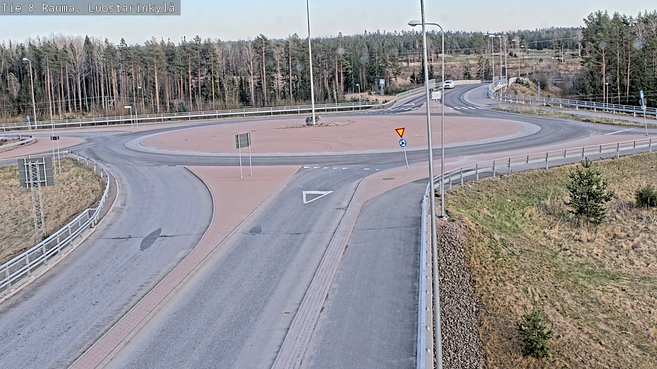 Weather Camera Image Road 8 Rauma, Luostarinkylä, Rauma, Satakunta