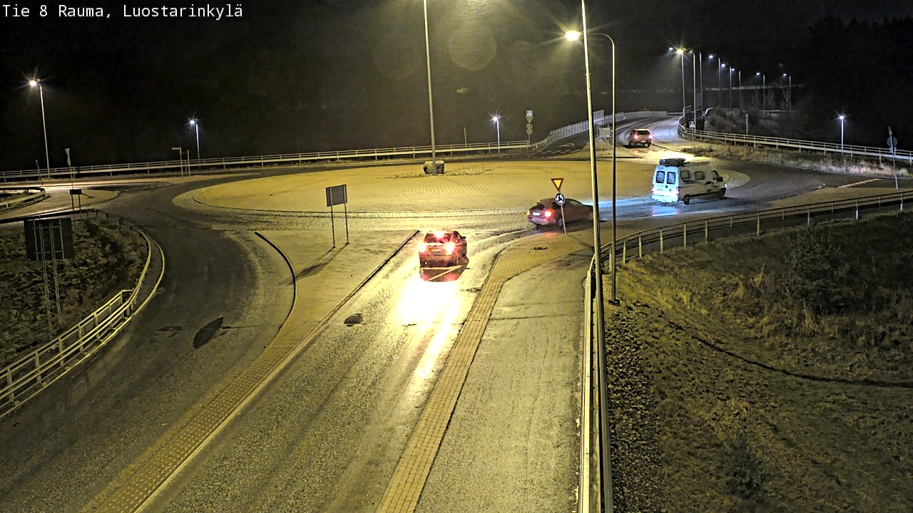 Weather Camera Image Road 8 Rauma, Luostarinkylä, Rauma, Satakunta