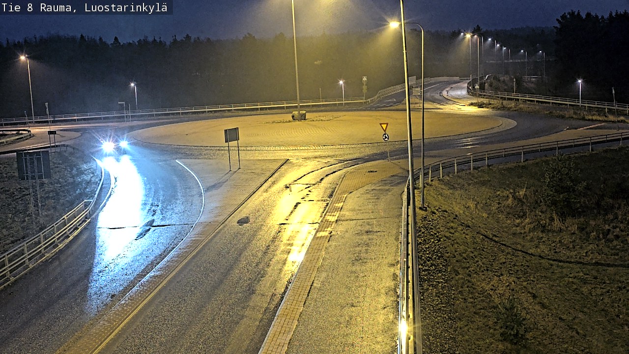Weather Camera Image Road 8 Rauma, Luostarinkylä, Rauma, Satakunta