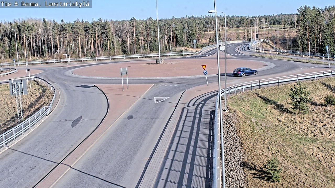 Kelikamerat Kuva Tie 8 Rauma, Luostarinkylä, Rauma, Satakunta