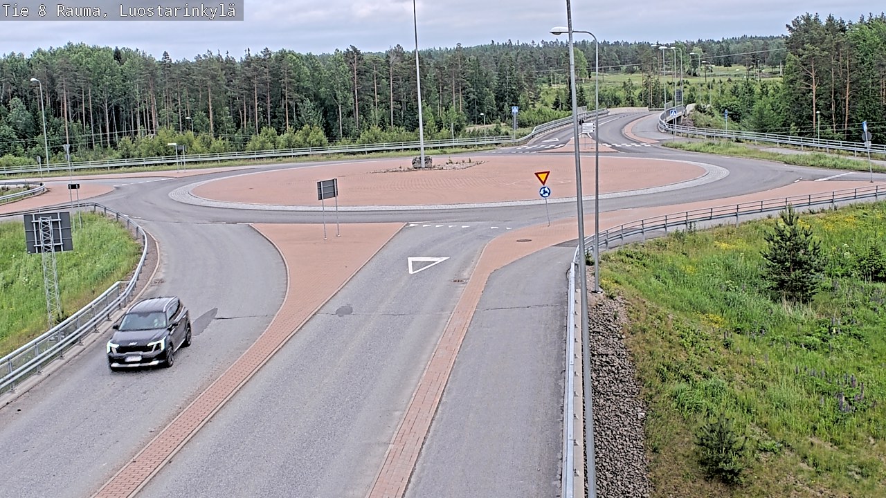 Kelikamerat Kuva Tie 8 Rauma, Luostarinkylä, Rauma, Satakunta