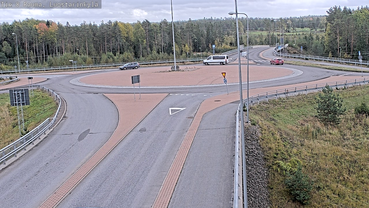 Kelikamerat Kuva Tie 8 Rauma, Luostarinkylä, Rauma, Satakunta
