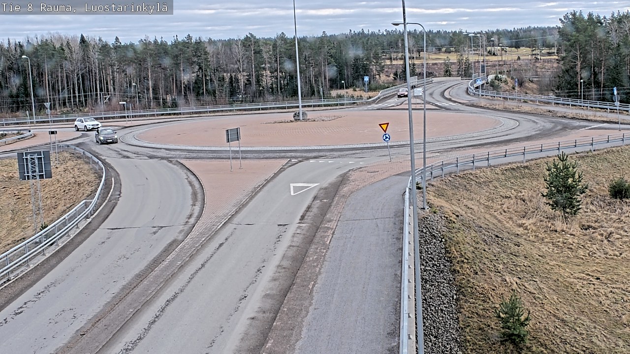 Kelikamerat Kuva Tie 8 Rauma, Luostarinkylä, Rauma, Satakunta