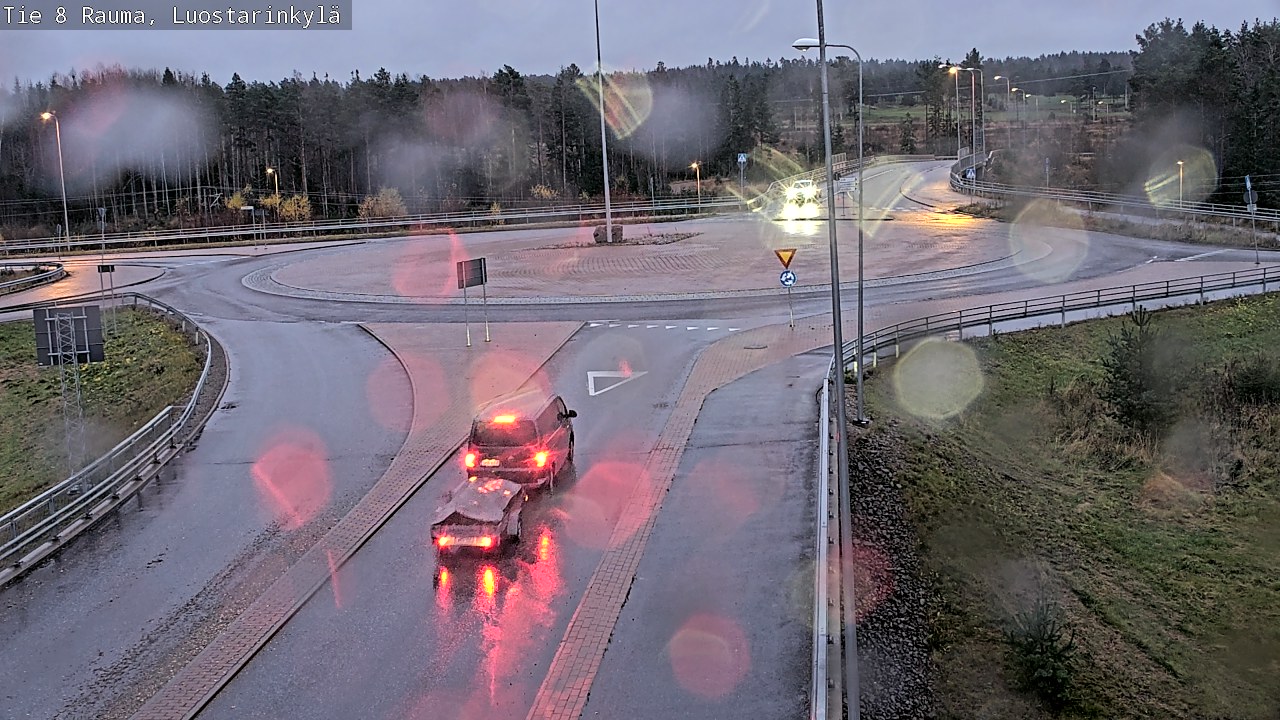 Kelikamerat Kuva Tie 8 Rauma, Luostarinkylä, Rauma, Satakunta