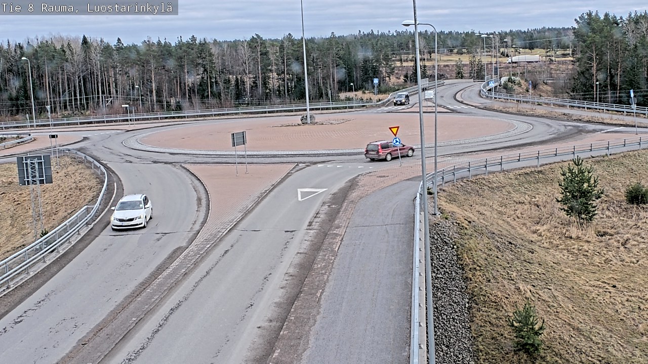 Kelikamerat Kuva Tie 8 Rauma, Luostarinkylä, Rauma, Satakunta