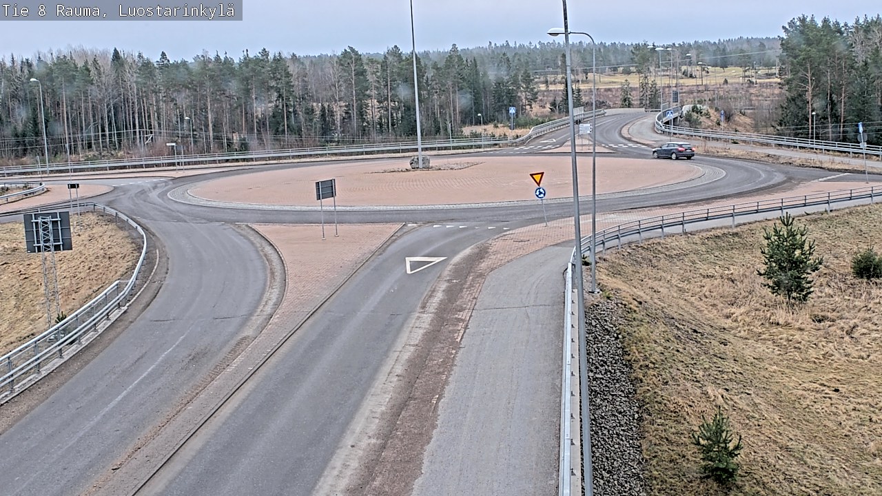 Kelikamerat Kuva Tie 8 Rauma, Luostarinkylä, Rauma, Satakunta