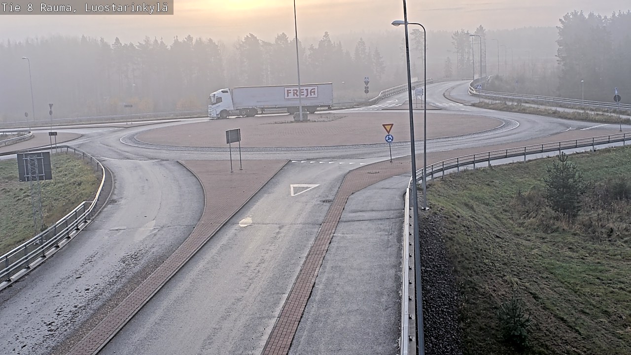 Kelikamerat Kuva Tie 8 Rauma, Luostarinkylä, Rauma, Satakunta