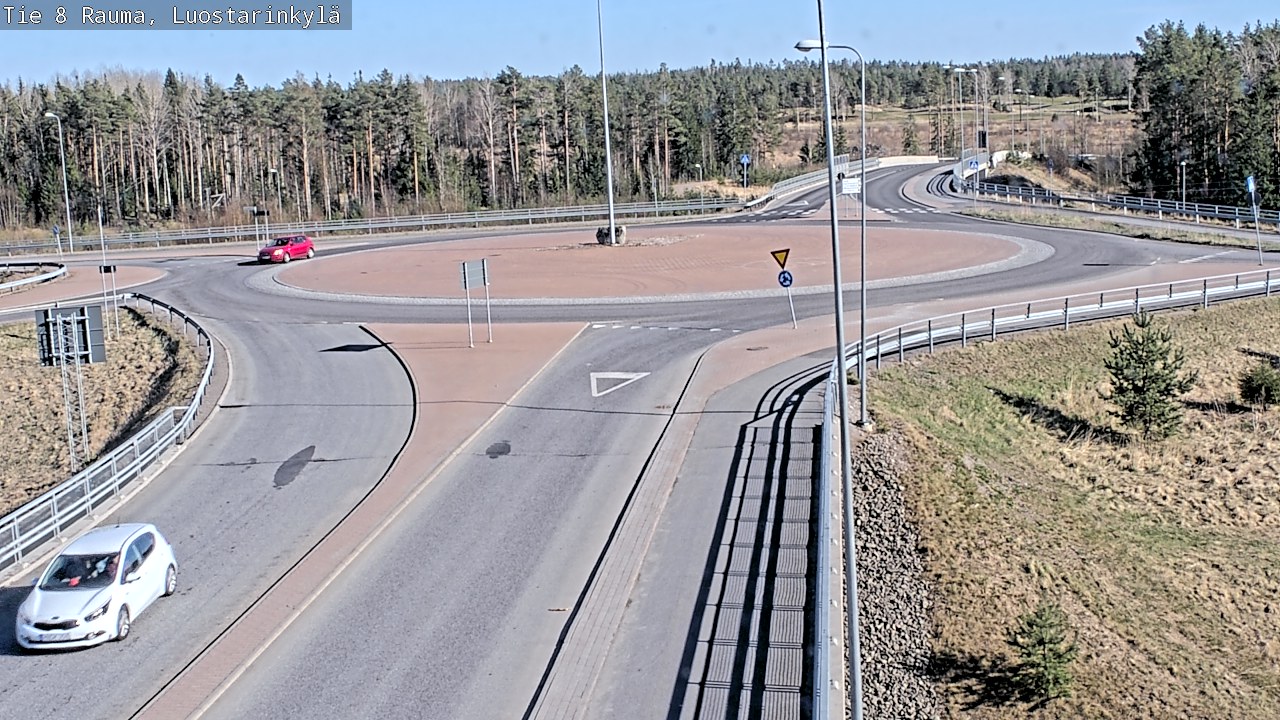 Kelikamerat Kuva Tie 8 Rauma, Luostarinkylä, Rauma, Satakunta