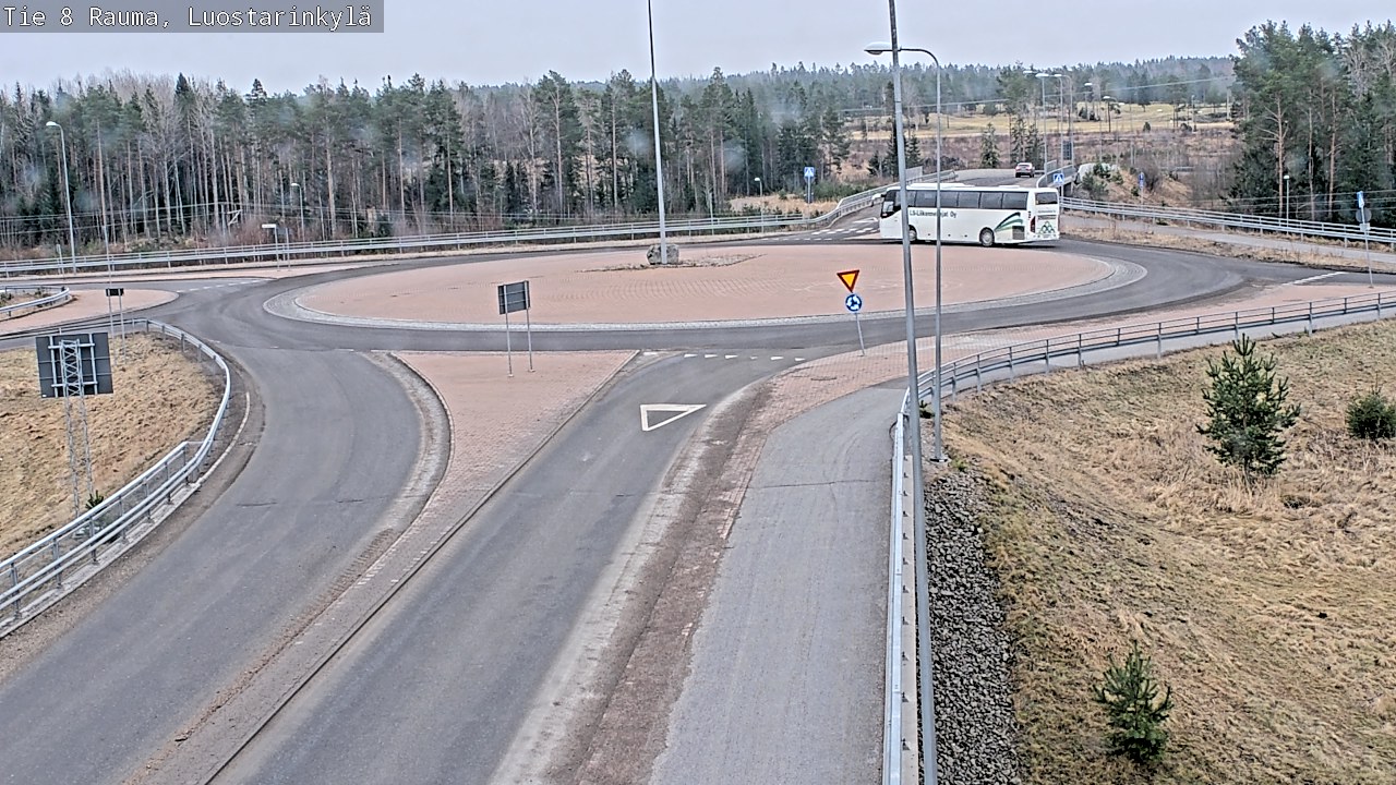 Weather Camera Image Road 8 Rauma, Luostarinkylä, Rauma, Satakunta