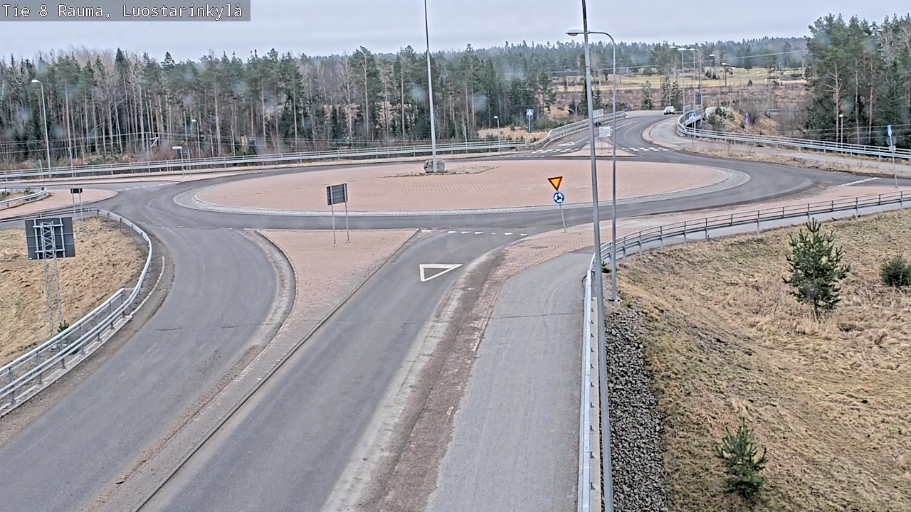 Weather Camera Image Road 8 Rauma, Luostarinkylä, Rauma, Satakunta