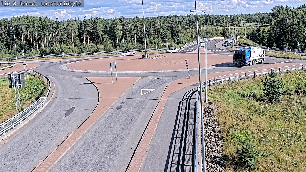Kelikamerat Kuva Tie 8 Rauma, Luostarinkylä, Rauma, Satakunta