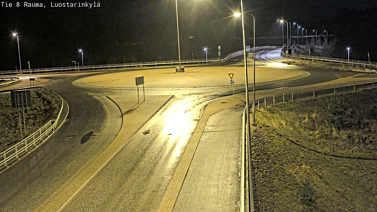Weather Camera Image Road 8 Rauma, Luostarinkylä, Rauma, Satakunta