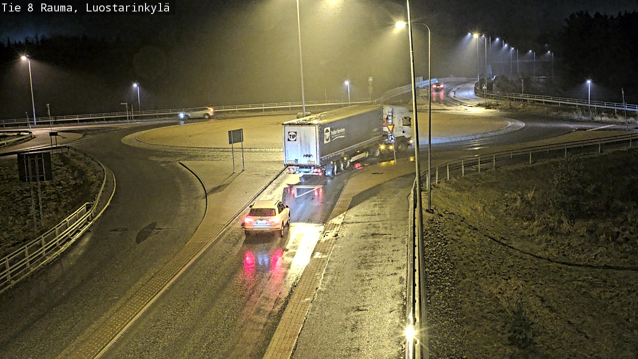 Weather Camera Image Road 8 Rauma, Luostarinkylä, Rauma, Satakunta