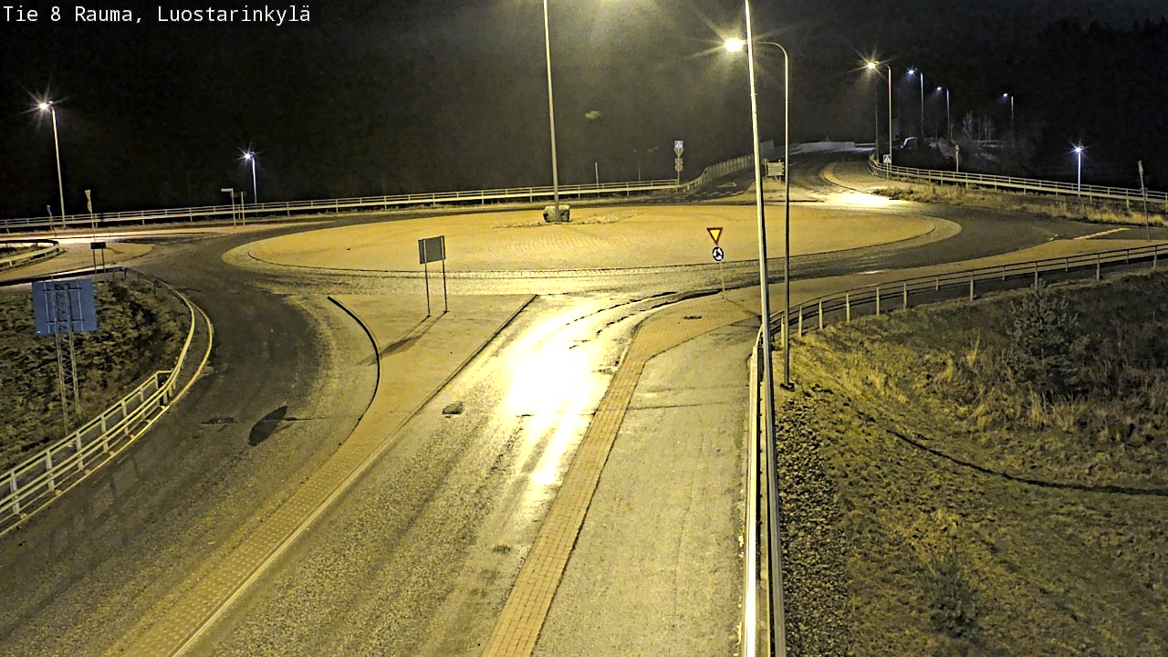 Weather Camera Image Road 8 Rauma, Luostarinkylä, Rauma, Satakunta