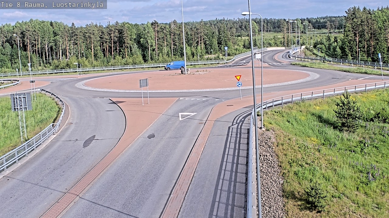 Kelikamerat Kuva Tie 8 Rauma, Luostarinkylä, Rauma, Satakunta