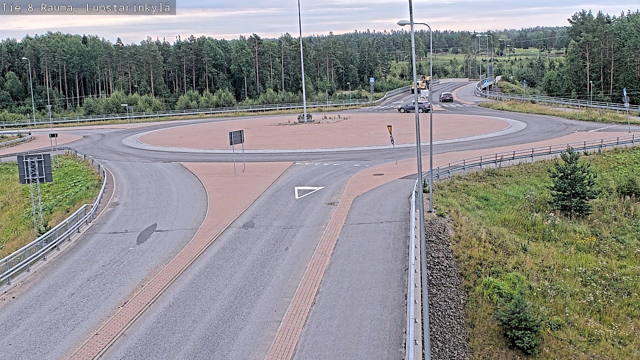 Weather Camera Image Road 8 Rauma, Luostarinkylä, Rauma, Satakunta