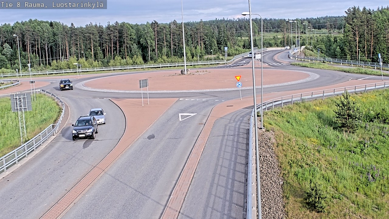 Kelikamerat Kuva Tie 8 Rauma, Luostarinkylä, Rauma, Satakunta