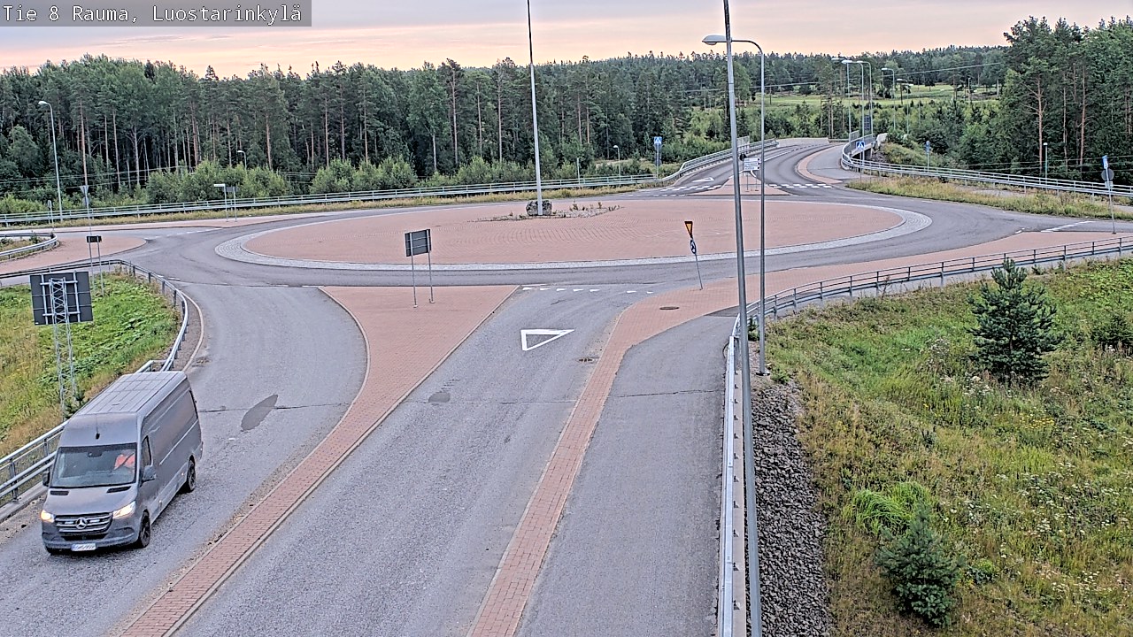 Weather Camera Image Road 8 Rauma, Luostarinkylä, Rauma, Satakunta