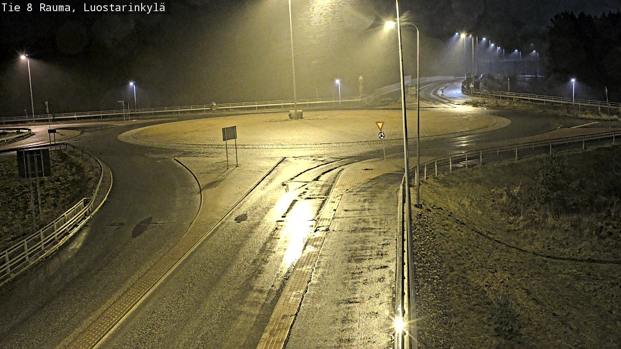Weather Camera Image Road 8 Rauma, Luostarinkylä, Rauma, Satakunta