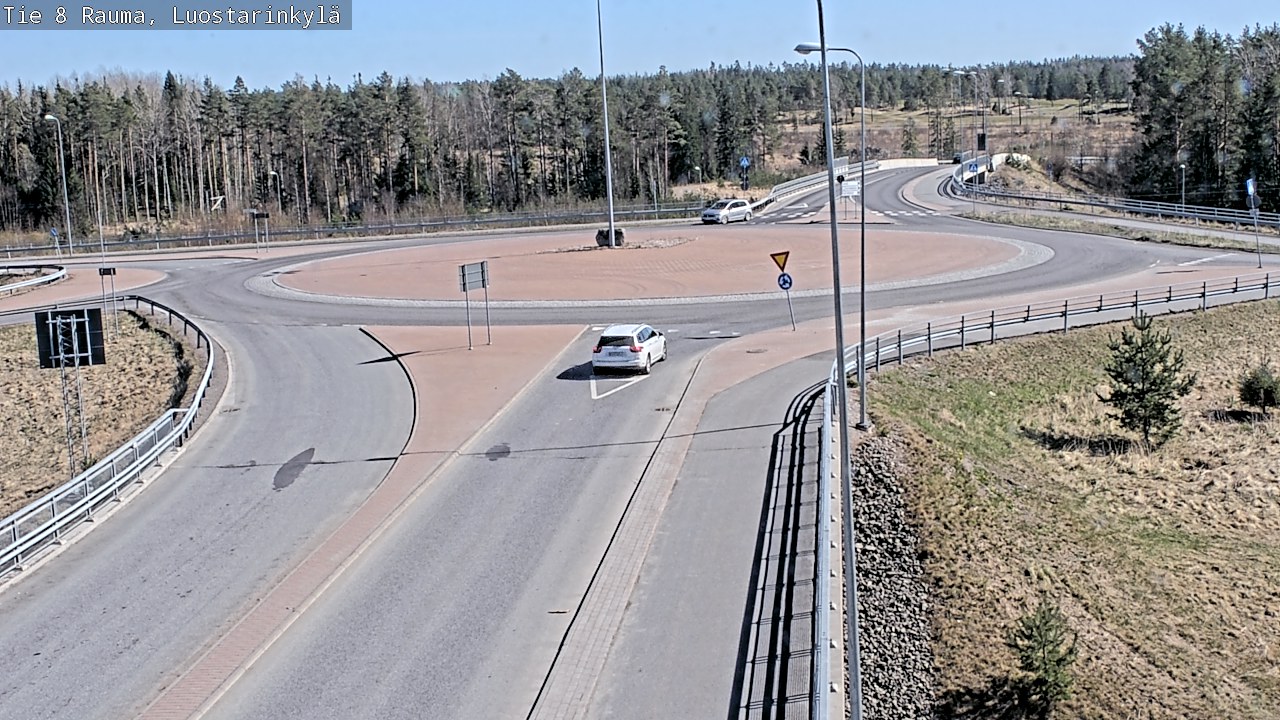 Kelikamerat Kuva Tie 8 Rauma, Luostarinkylä, Rauma, Satakunta