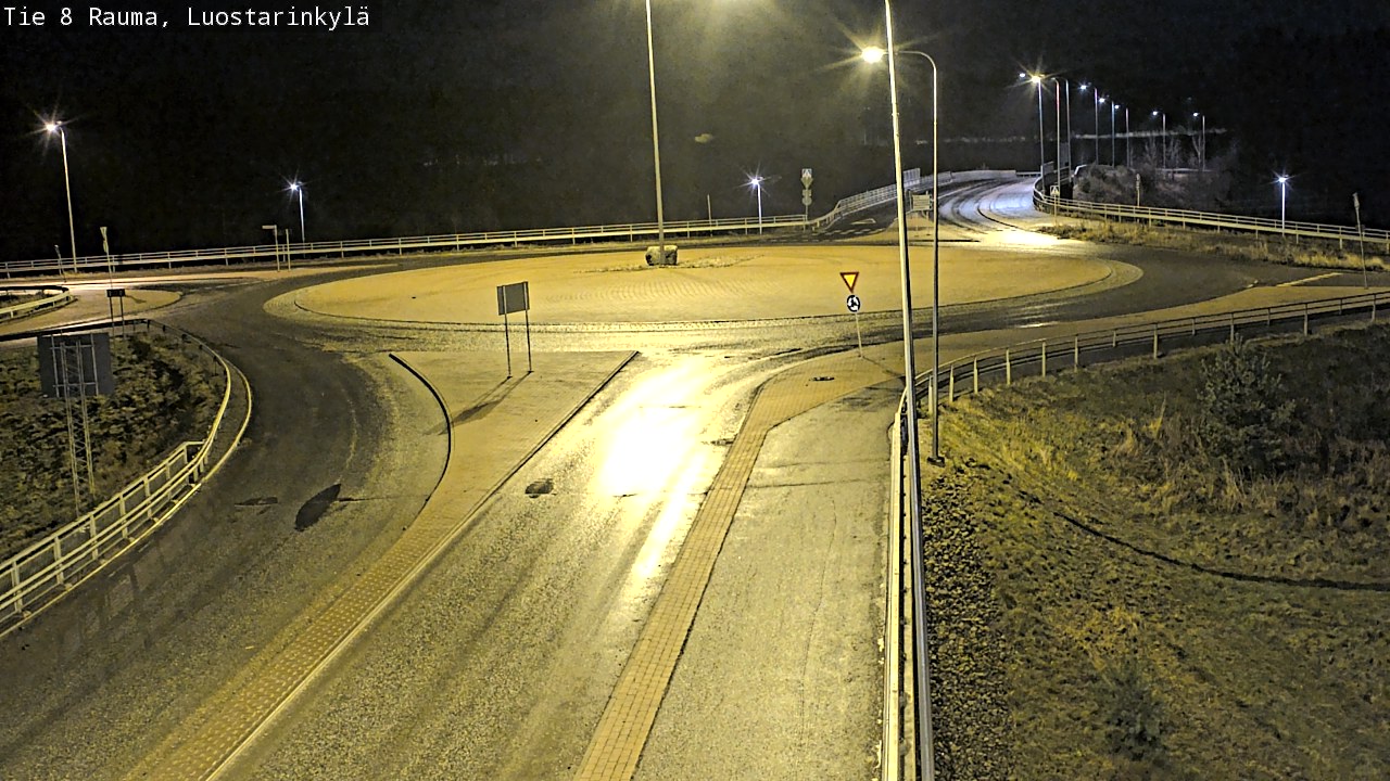 Weather Camera Image Road 8 Rauma, Luostarinkylä, Rauma, Satakunta
