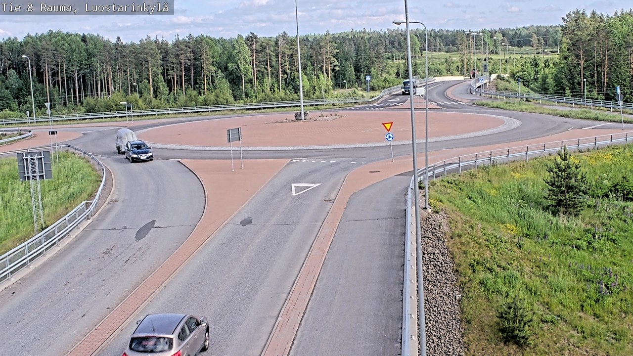 Kelikamerat Kuva Tie 8 Rauma, Luostarinkylä, Rauma, Satakunta