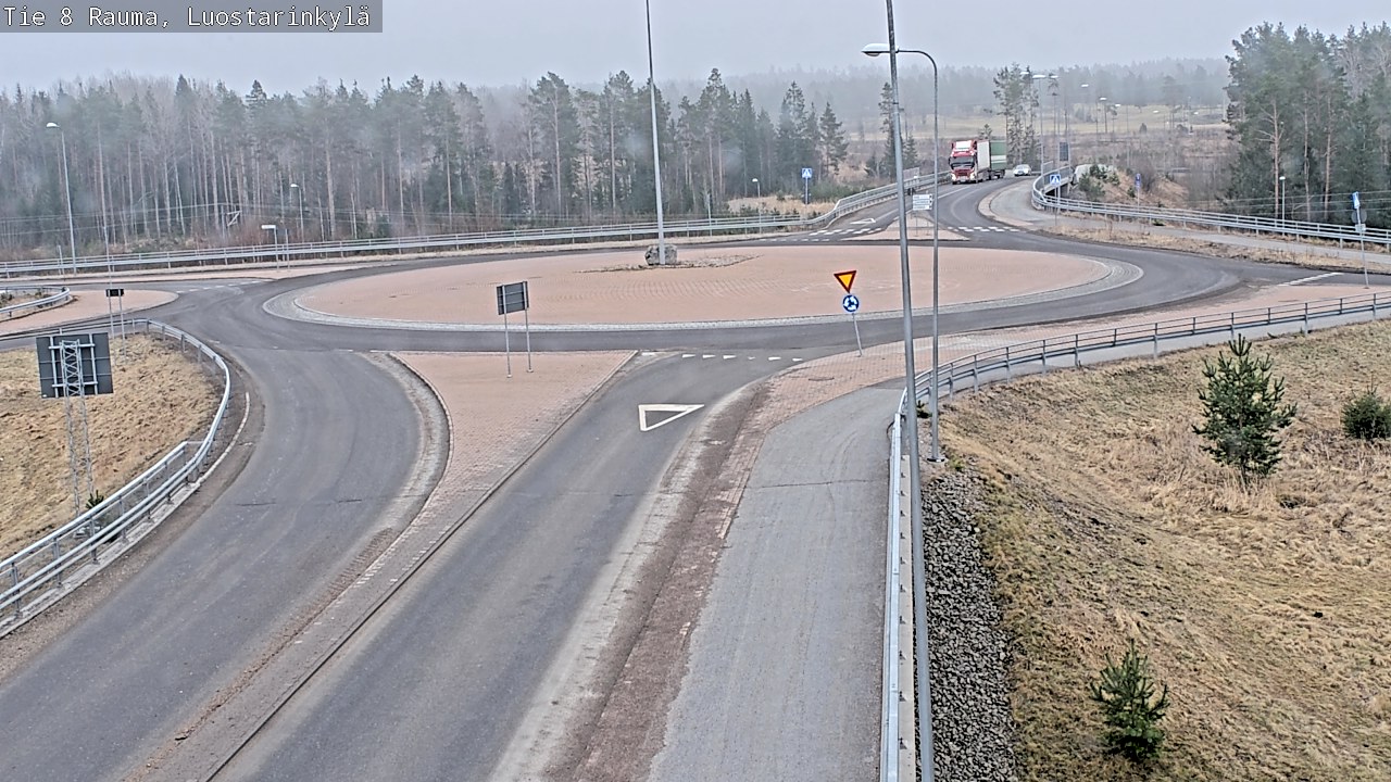Weather Camera Image Road 8 Rauma, Luostarinkylä, Rauma, Satakunta