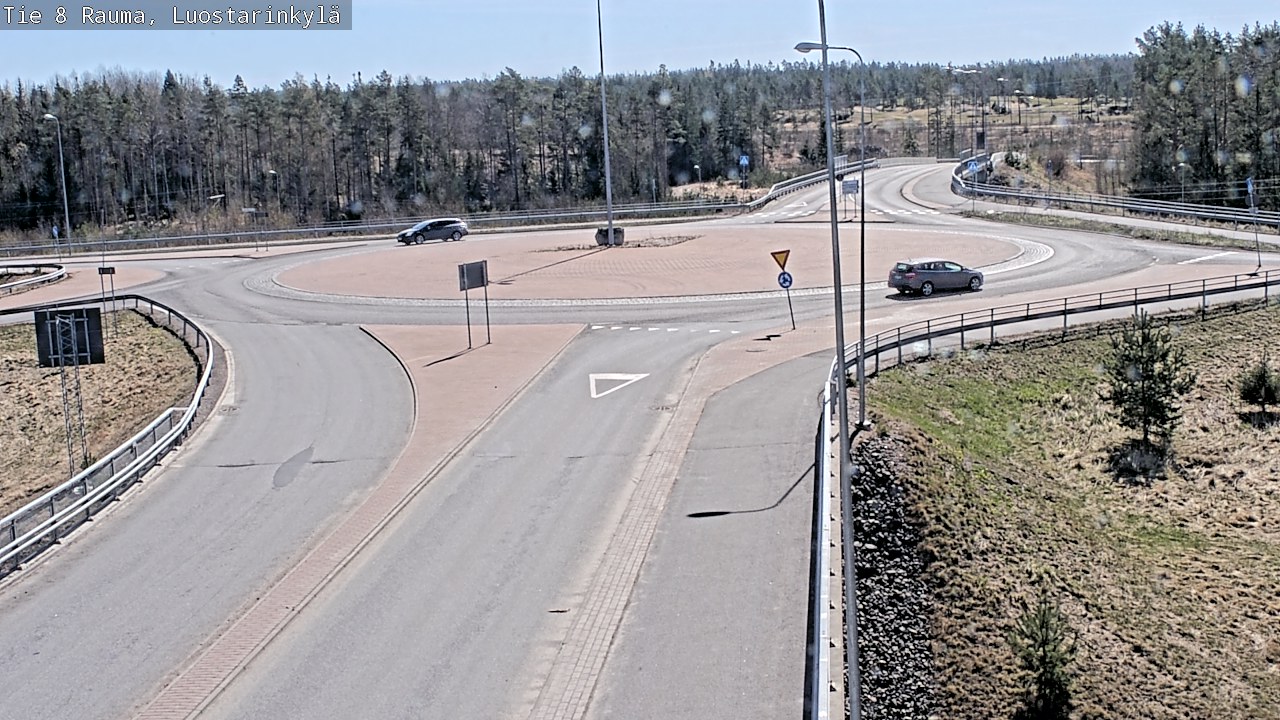 Kelikamerat Kuva Tie 8 Rauma, Luostarinkylä, Rauma, Satakunta