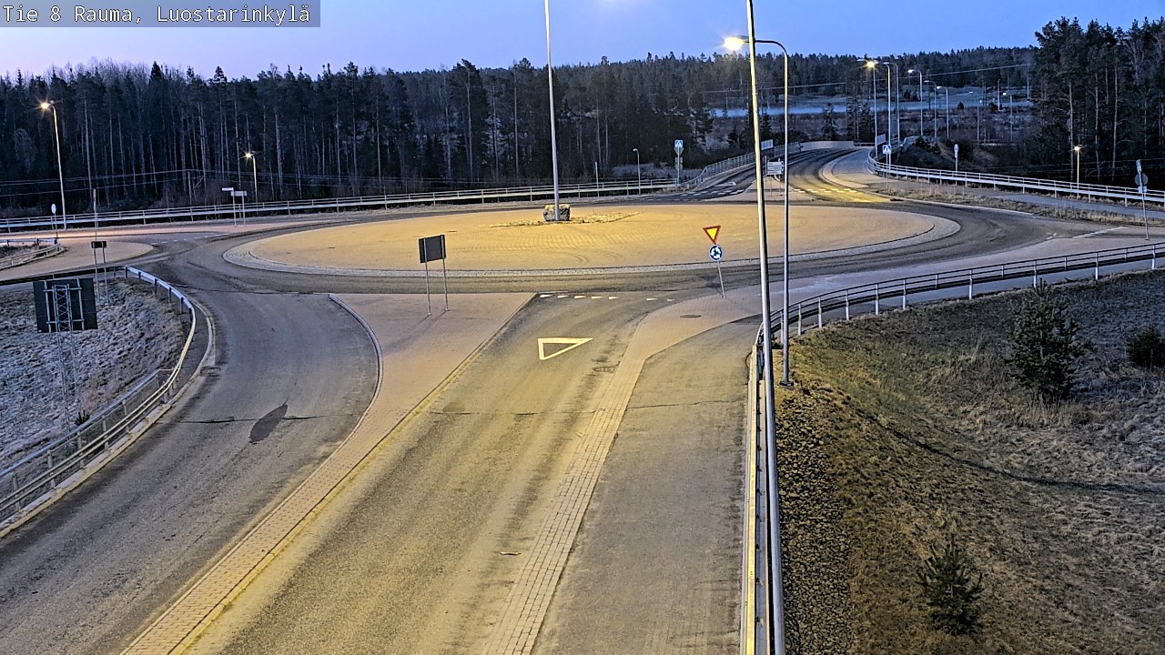 Kelikamerat Kuva Tie 8 Rauma, Luostarinkylä, Rauma, Satakunta