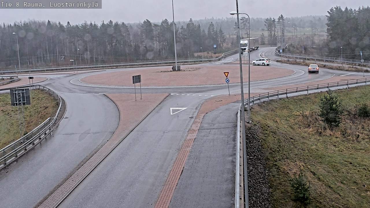 Weather Camera Image Road 8 Rauma, Luostarinkylä, Rauma, Satakunta