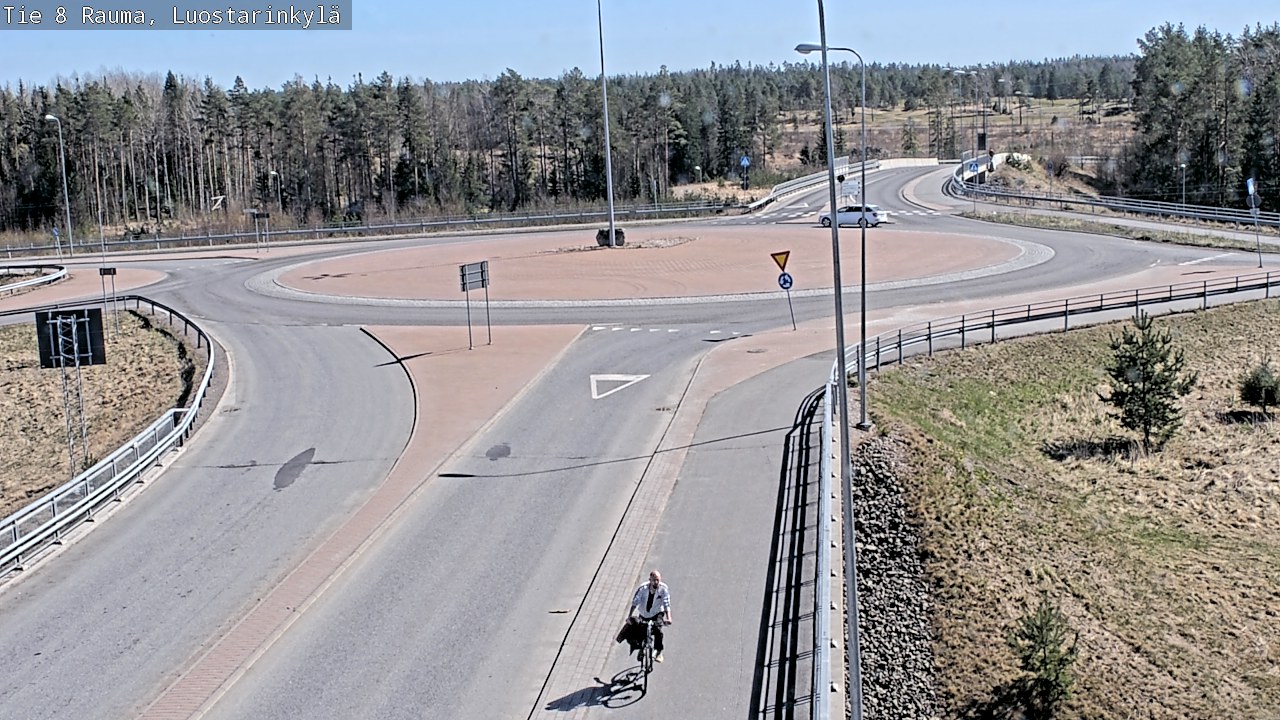 Kelikamerat Kuva Tie 8 Rauma, Luostarinkylä, Rauma, Satakunta