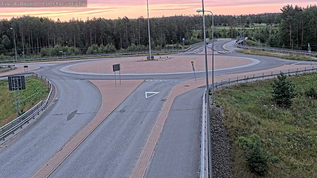 Weather Camera Image Road 8 Rauma, Luostarinkylä, Rauma, Satakunta