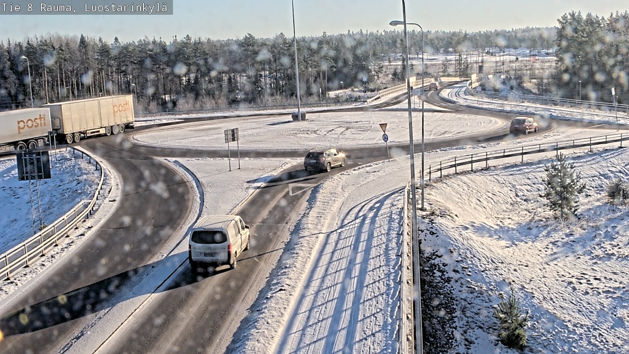 Weather Camera Image Road 8 Rauma, Luostarinkylä, Rauma, Satakunta