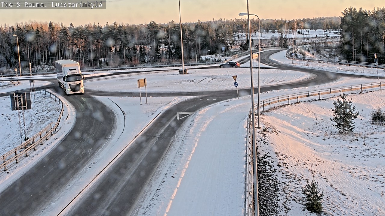 Kelikamerat Kuva Tie 8 Rauma, Luostarinkylä, Rauma, Satakunta