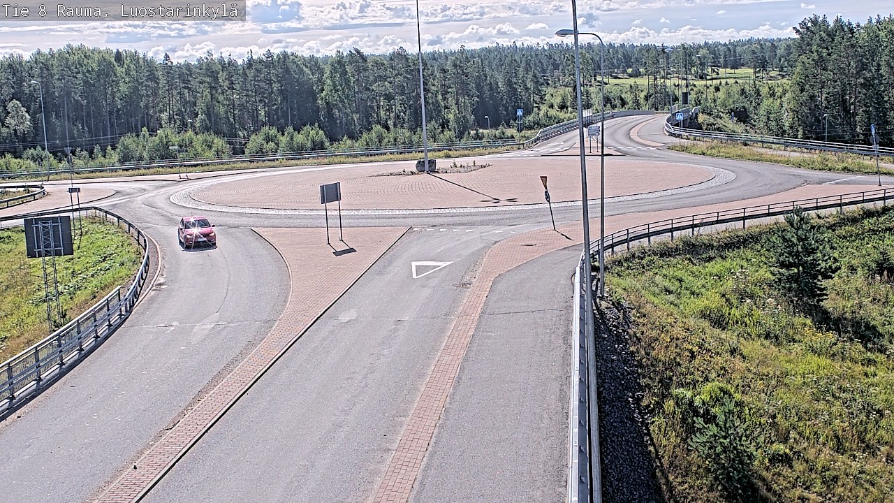 Kelikamerat Kuva Tie 8 Rauma, Luostarinkylä, Rauma, Satakunta